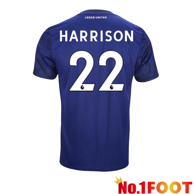 Leeds United (HARRISON 22) Away Jersey Blue 2021/22