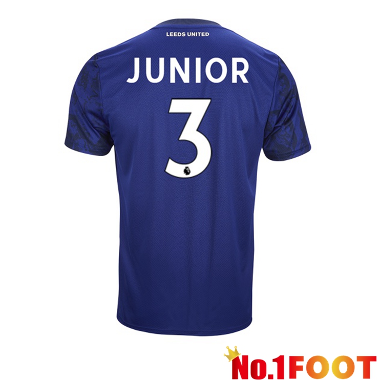 Leeds United (JUNIOR 3) Away Jersey Blue 2021/22