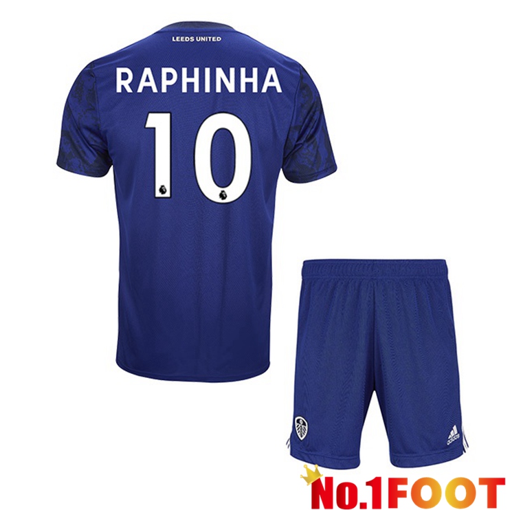 Leeds United (RAPHINHA 10) Kids Away Jersey Blue 2021/22