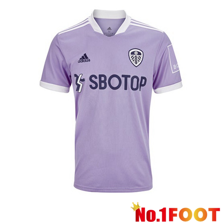 Leeds United Third Jersey Purple 2021/22