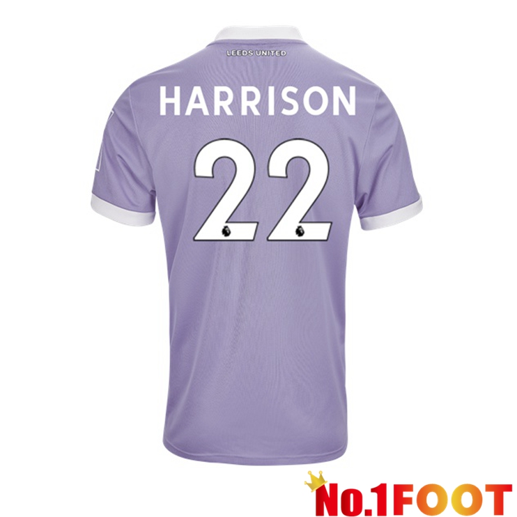 Leeds United (HARRISON 22) Third Jersey Purple 2021/22