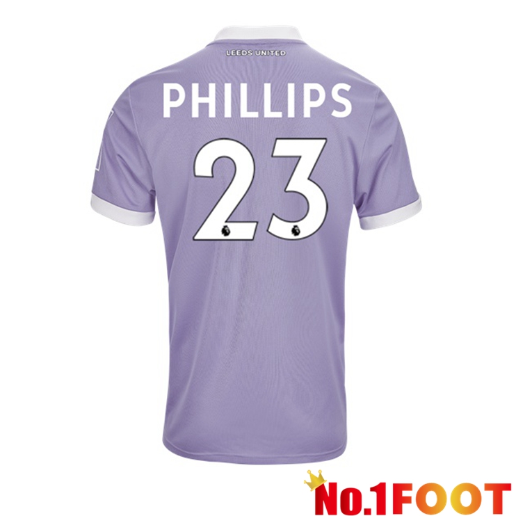 Leeds United (PHILLIPS 23) Third Jersey Purple 2021/22