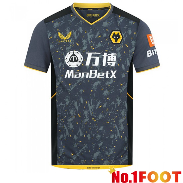 Wolverhampton Away Jersey Blue 2021/22