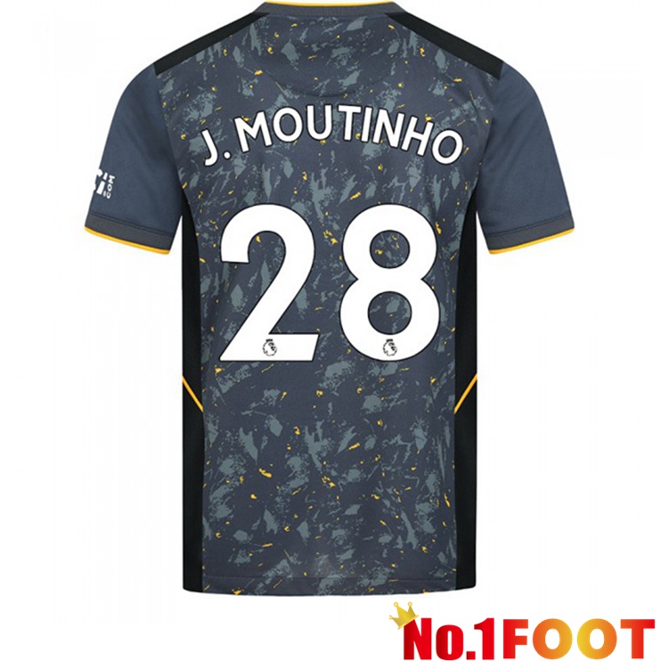 Wolverhampton (J. MOUTINHO 28) Away Jersey Blue 2021/22