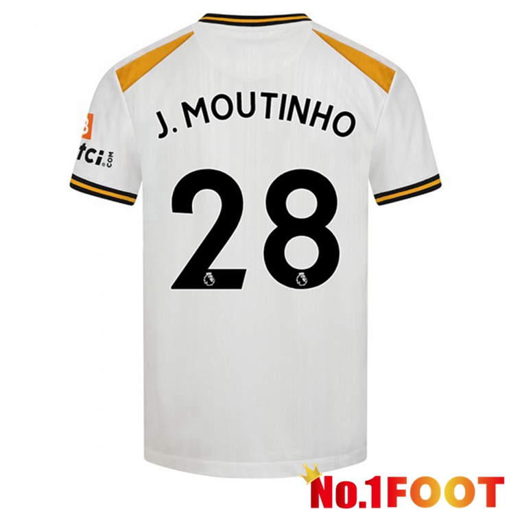 Wolverhampton (J. MOUTINHO 28) Third Jersey White 2021/22