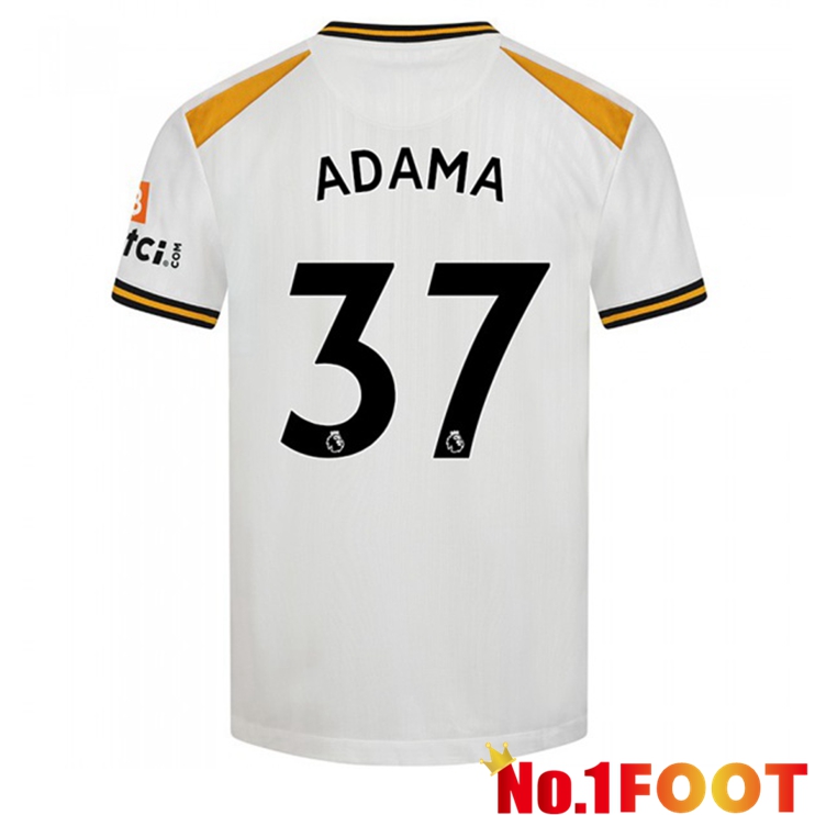 Wolverhampton (ADAMA 37) Third Jersey White 2021/22