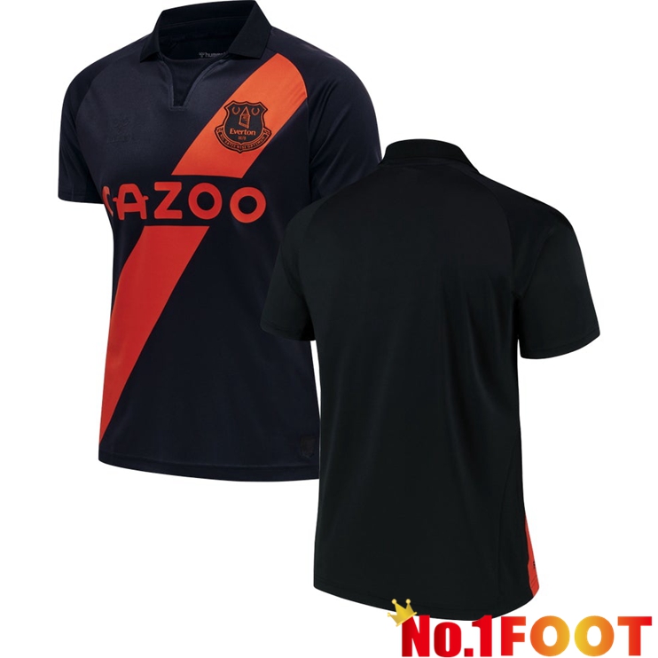 Everton Away Jersey Black 2021/22