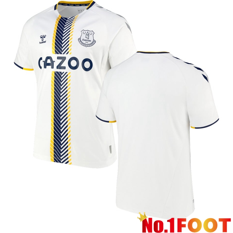 Everton Third Jersey White 2021/22