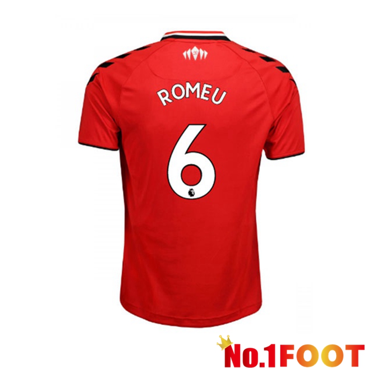 Southampton FC (ROMEU 6) Home Jersey Red/White 2021/22