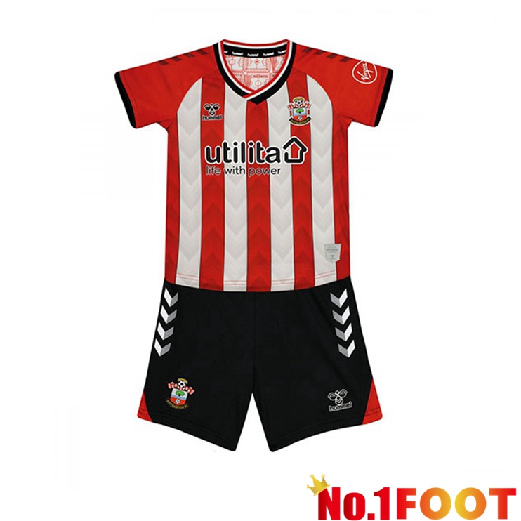 Southampton FC Kids Home Jersey Red/White 2021/22