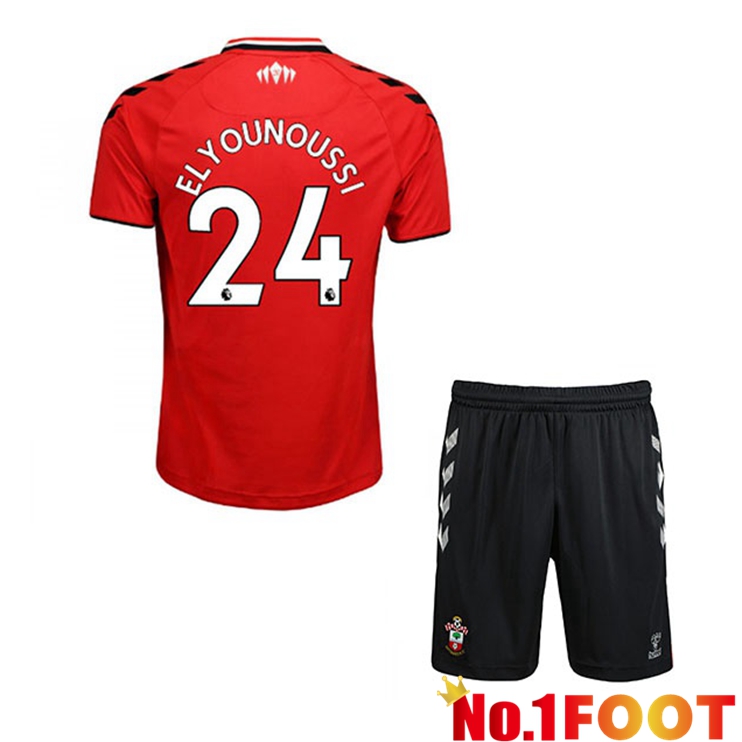 Southampton FC (ELYOUNOUSSI 24) Kids Home Jersey Red/White 2021/22