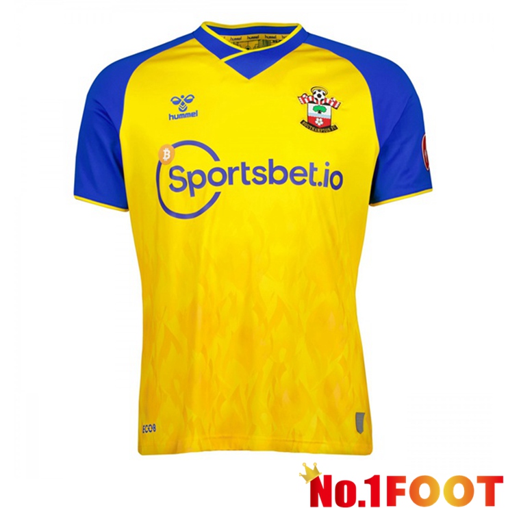 Southampton FC Away Jersey Yellow 2021/22