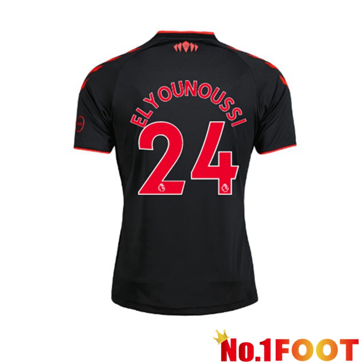 Southampton FC (ELYOUNOUSSI 24) Third Jersey Black 2021/22