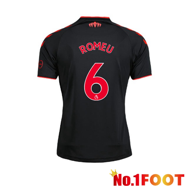 Southampton FC (ROMEU 6) Third Jersey Black 2021/22