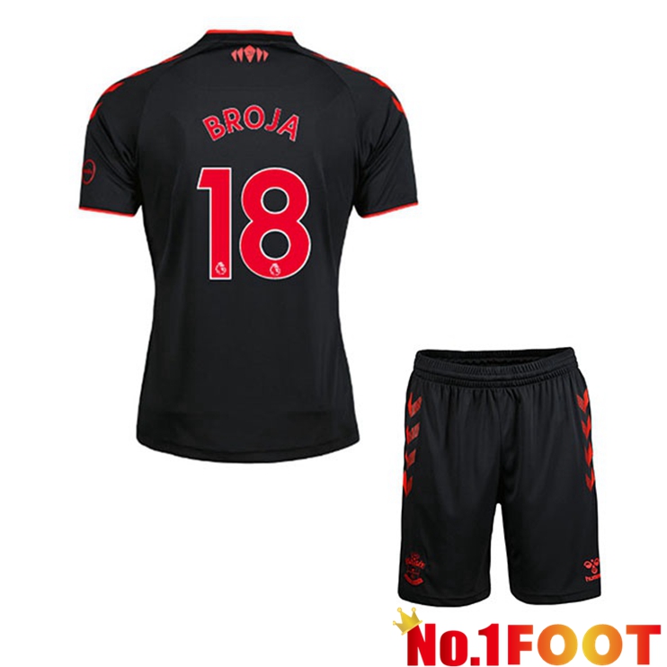 Southampton FC (BROJA 18) Kids Third Jersey Black 2021/22