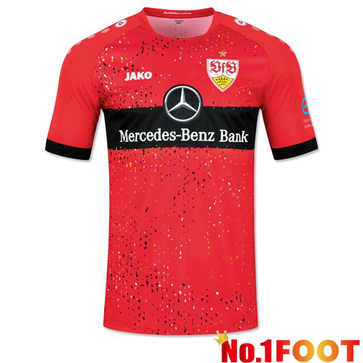 VfB Stuttgart Away Jersey Red 2021/22