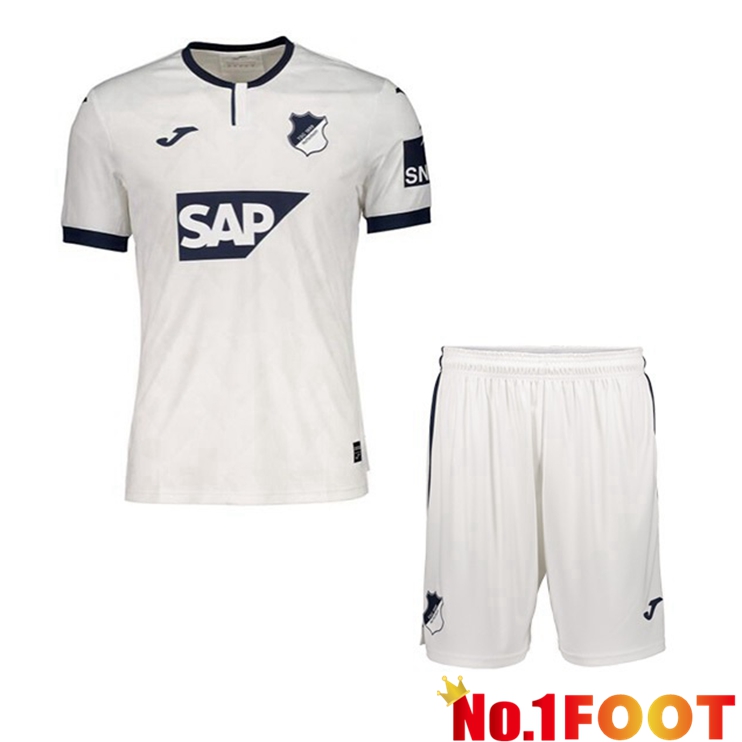 TSG Hoffenheim Kids Away Jersey White 2021/22