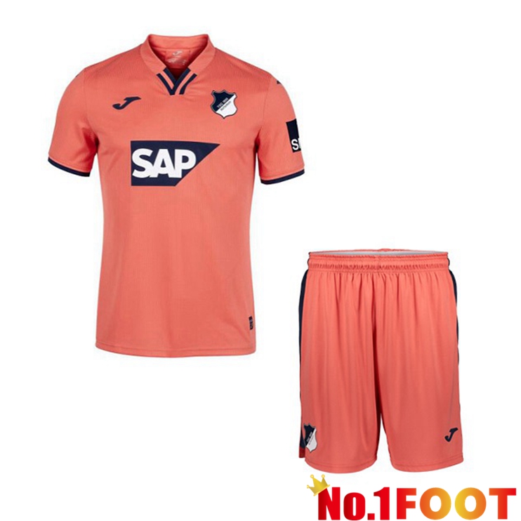 TSG Hoffenheim Kids Third Jersey Orange 2021/22