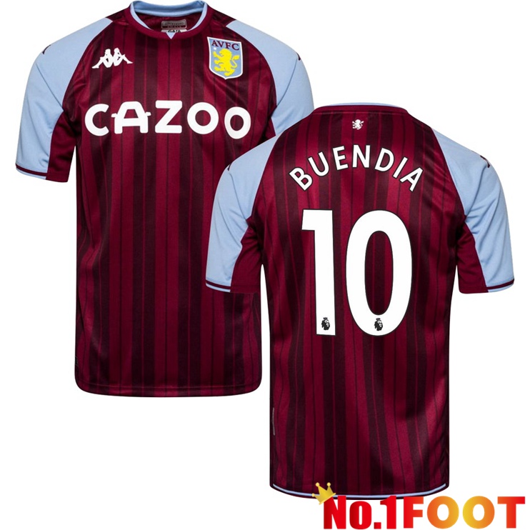 Aston Villa (BUENDIA 10) Home Jersey 2021/2022