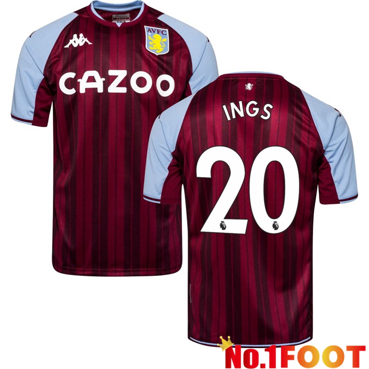 Aston Villa (INGS 20) Home Jersey 2021/2022