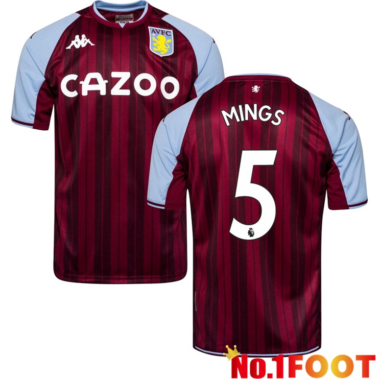 Aston Villa (MINGS 5) Home Jersey 2021/2022