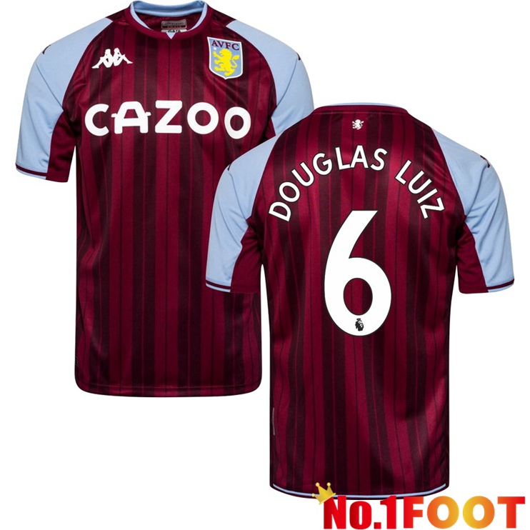 Aston Villa (DOUGLAS LUIZ 6) Home Jersey 2021/2022