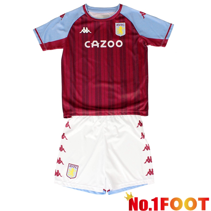 Aston Villa FC Kids Home Jersey 2021/2022