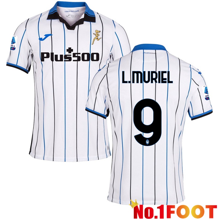 Atalanta（L.MURIEL 9）Away Jersey White 2021/2022