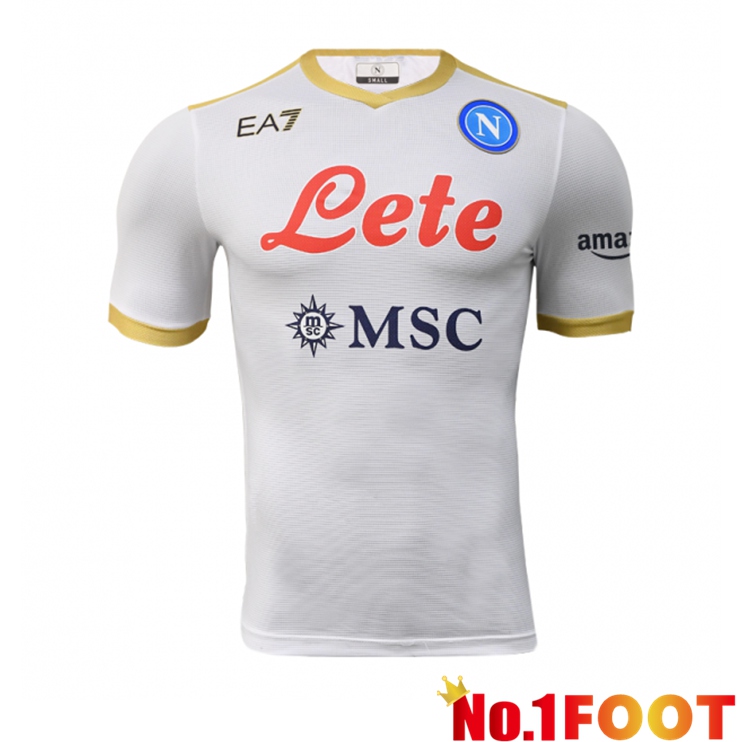 SSC Napoli Away Jersey White 2021/2022