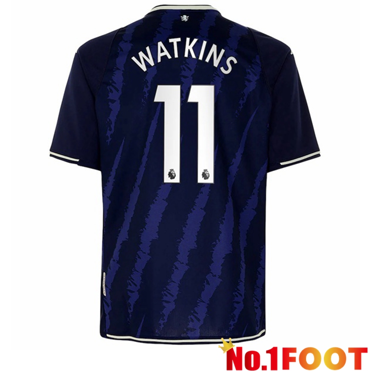 Aston Villa (Watkins 11) Third Jersey Blue 2021/22