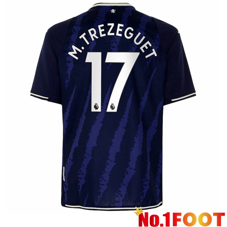 Aston Villa (Trezeguet 17) Third Jersey Blue 2021/22