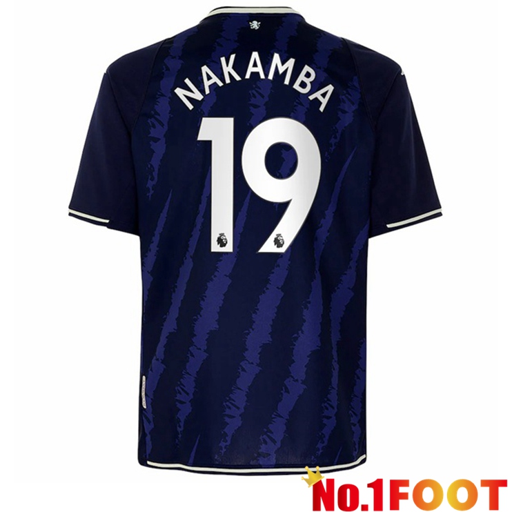 Aston Villa (Nakamba 19) Third Jersey Blue 2021/22