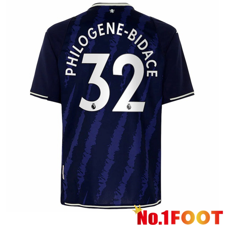 Aston Villa (Philogene-Bidace 32) Third Jersey Blue 2021/22