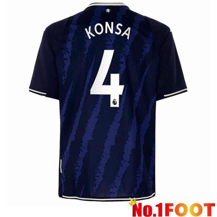 Aston Villa (Konsa 4) Third Jersey Blue 2021/22