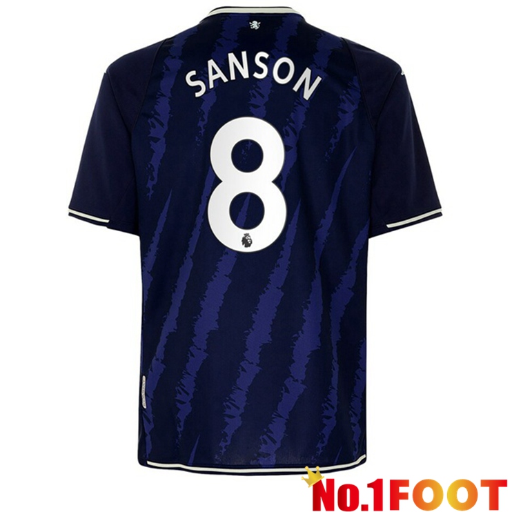 Aston Villa (Sanson 8) Third Jersey Blue 2021/22