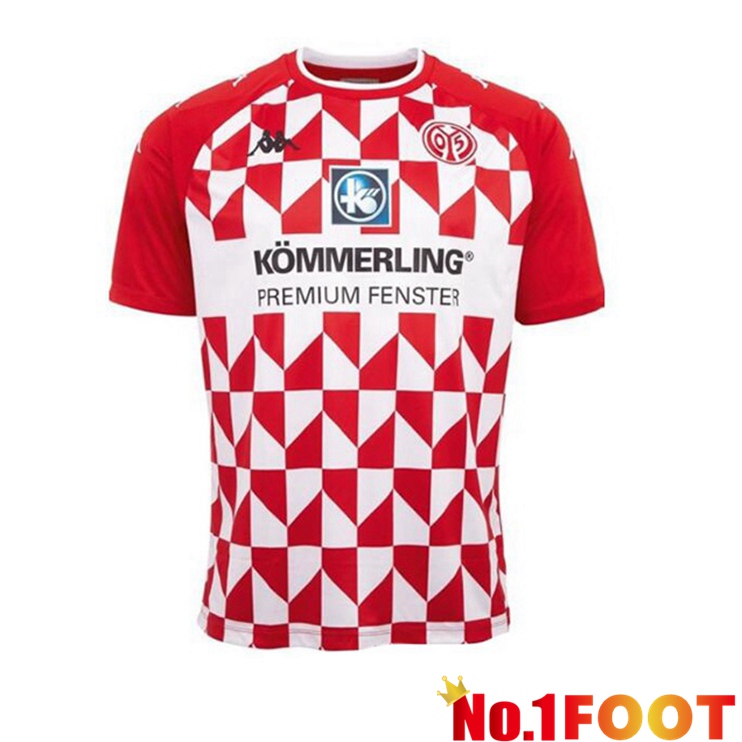 FSV Mainz 05 Home Jersey Red/White 2021/22