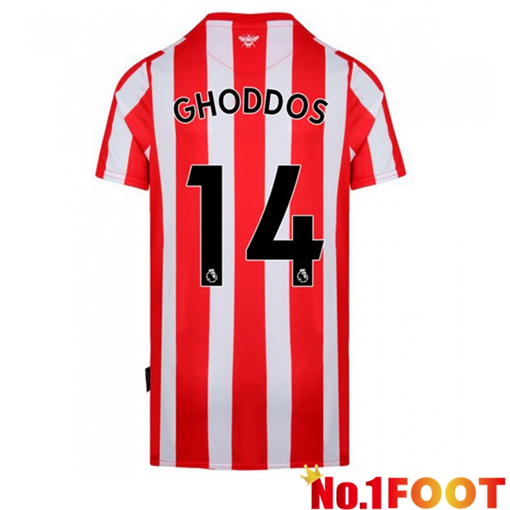 Brentford FC (GHODDOS 14) Home Jersey Red/White 2021/22