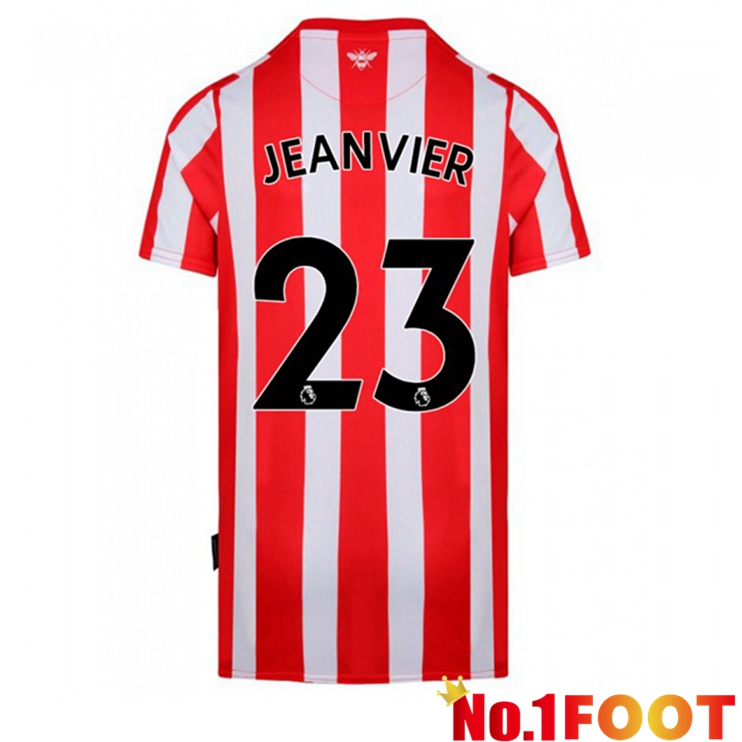 Brentford FC (JEANVIER 23) Home Jersey Red/White 2021/22