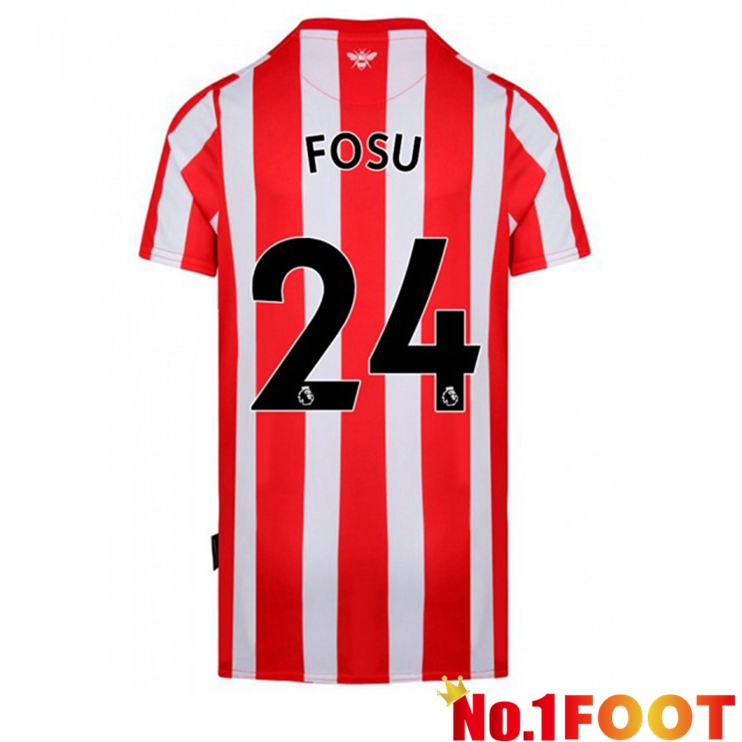 Brentford FC (FOSU 24) Home Jersey Red/White 2021/22