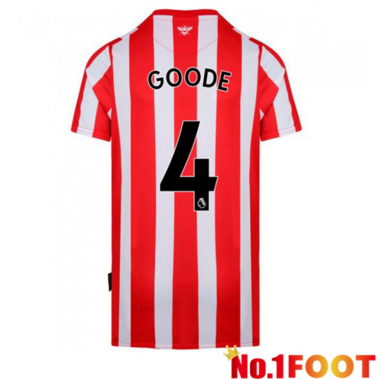 Brentford FC (GOODE 4) Home Jersey Red/White 2021/22