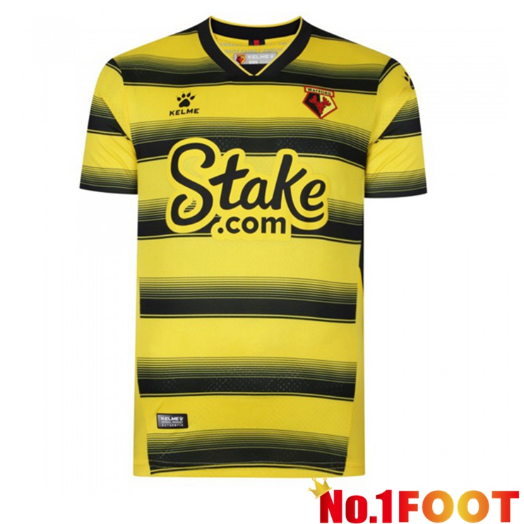 Watford FC Home Jersey Yellow/Black 2021/22