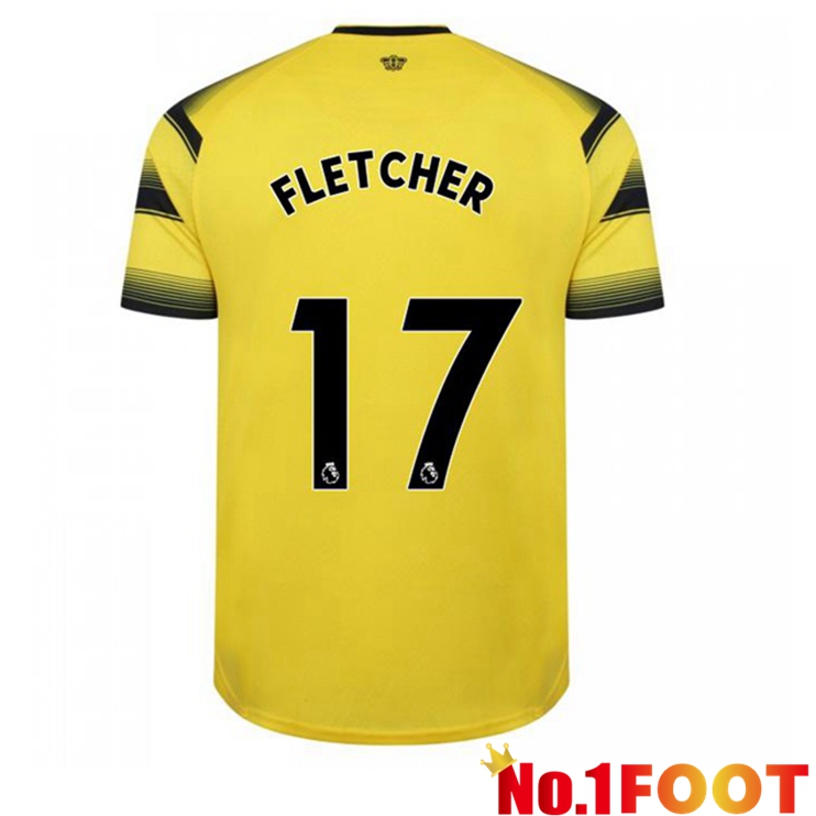 Watford FC (FLETCHER 17) Home Jersey Yellow/Black 2021/22