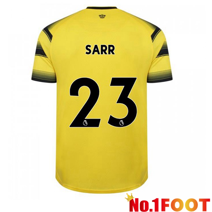 Watford FC (SARR 23) Home Jersey Yellow/Black 2021/22