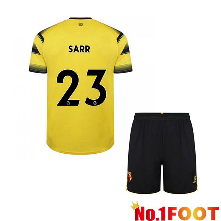 Watford FC (SARR 23) Kids Home Jersey Yellow/Black 2021/22