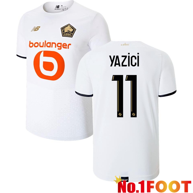 Lille LOSC (YAZICI 11) Away Jersey White 2021/2022