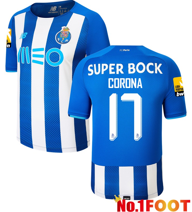 FC Porto (CORONA 17) Home Jersey White/Blue 2021/2022