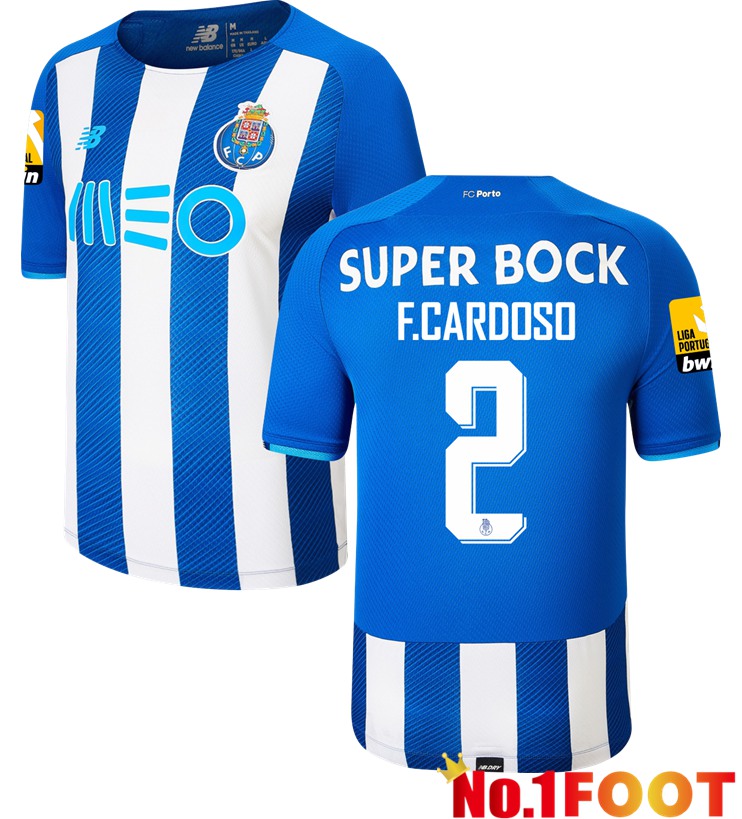 FC Porto (F.CARDOSO 2) Home Jersey White/Blue 2021/2022