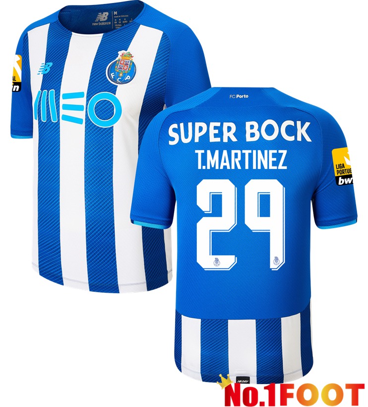 FC Porto (T.MARTINEZ 29) Home Jersey White/Blue 2021/2022