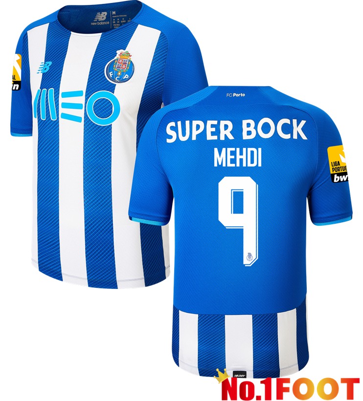 FC Porto (MEHDI 9) Home Jersey White/Blue 2021/2022