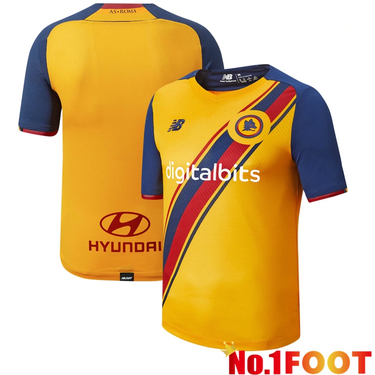 AS Roma Third Jersey Yellow 2021/2022